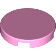 [New] Tile, Round 2 x 2 with Bottom Stud Holder, Bright Pink. /Lego. Parts. 14769